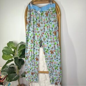 Little Sleepies Blue Toy Story Pajama Pants sz L